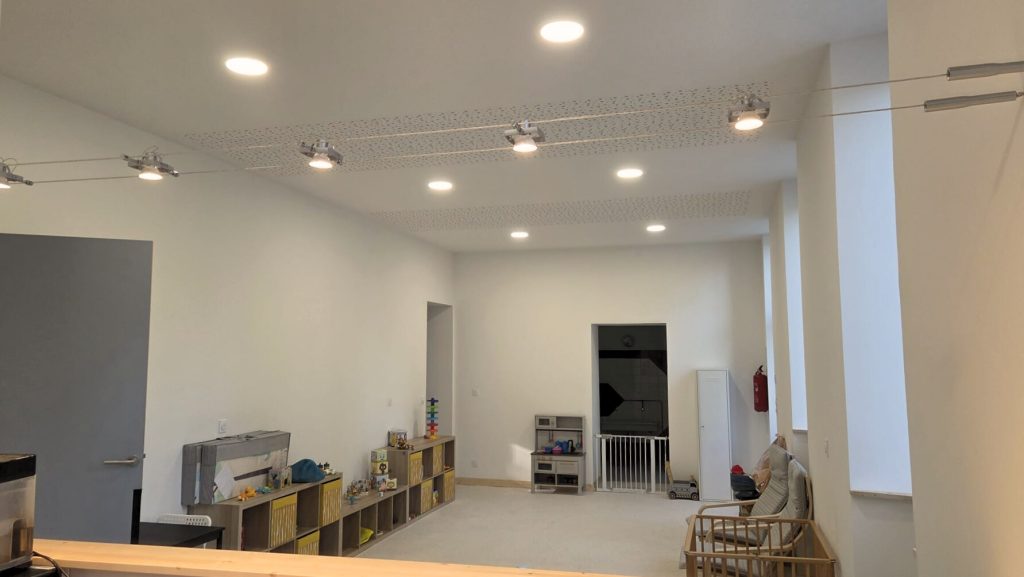 Exemple de travaux d'électricité